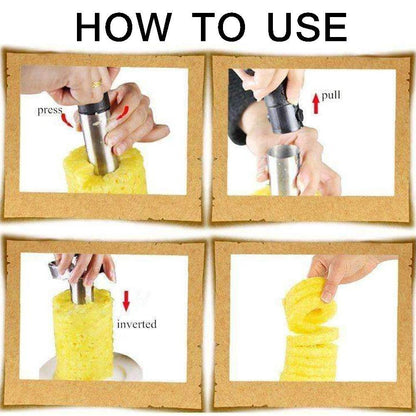 Easy Pineapple Corer & Slicer Tool