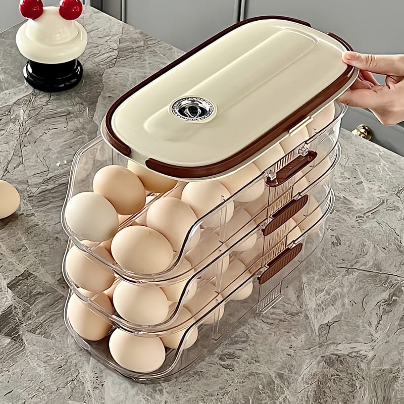 Portable Stackable Egg Container
