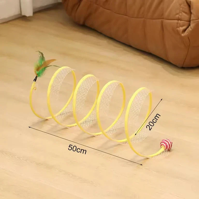 Fun Cat Spiral Play Toy