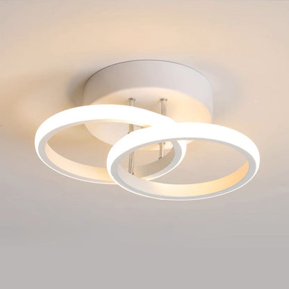 Modern Black LED Ceiling Fixture