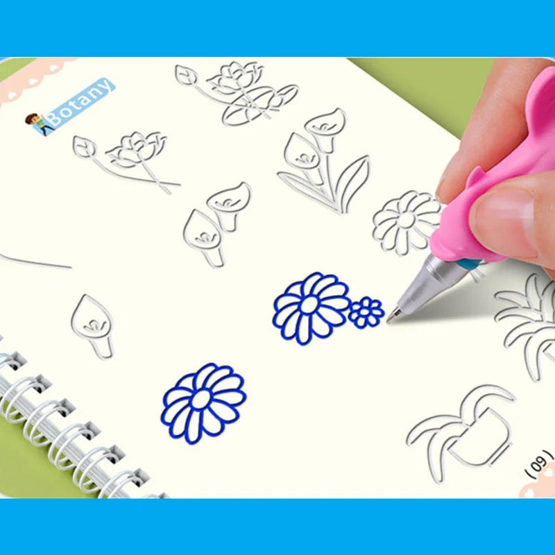 Colorful Children's Tracing Notebooks