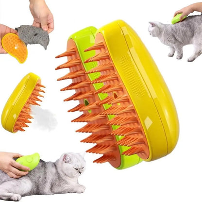 Gentle Pet Grooming Steam Brush - Befez