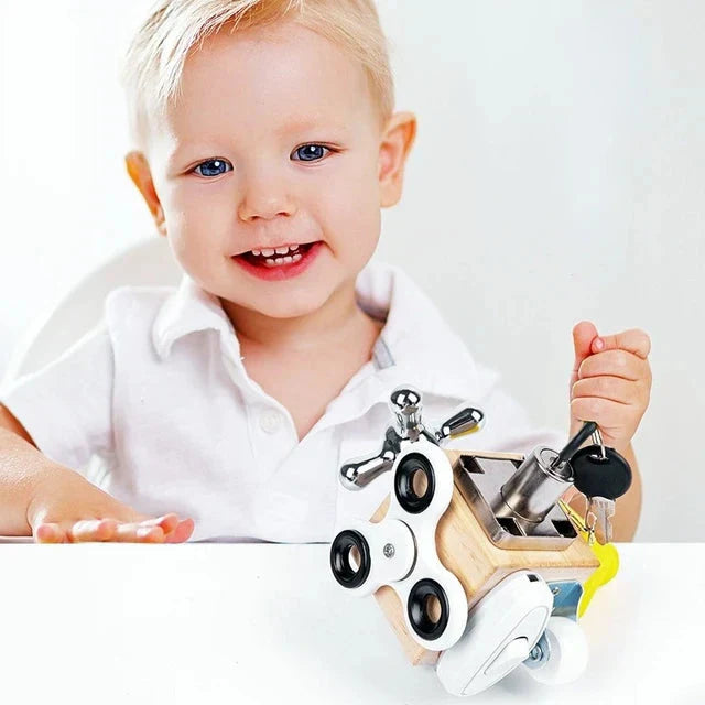 Educational Wooden Toy Cube - Befez