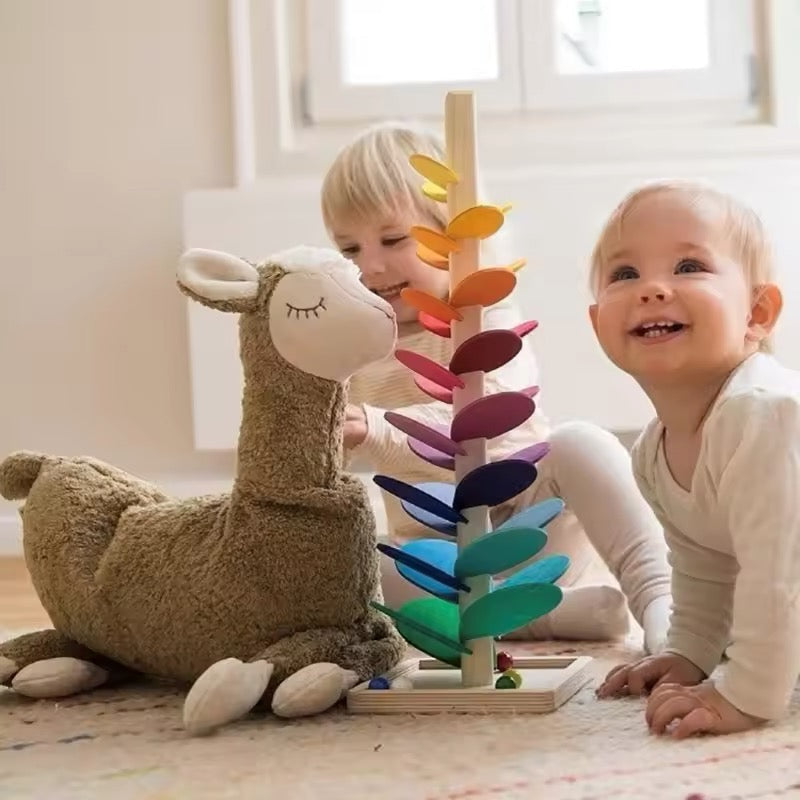Colorful Kids Marble Run Tower