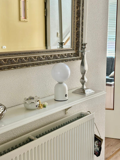 Serene Glass Table Lamp for Relaxing Space