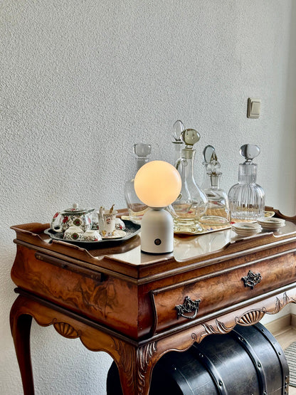 Serene Glass Table Lamp for Relaxing Space