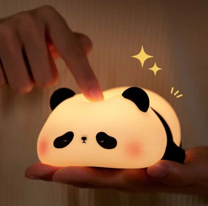 Fun Kids Night Lamp Colorful Panda LED Light