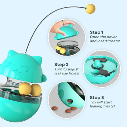 Fun Interactive Cat Wobble Play Toy