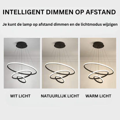 Modern Spiral Pendant Light