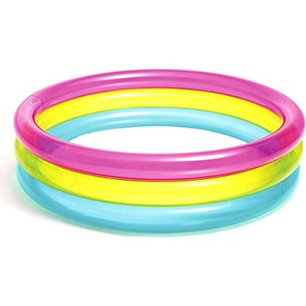 Fun Kids Inflatable Pool Rainbow Splash - Befez
