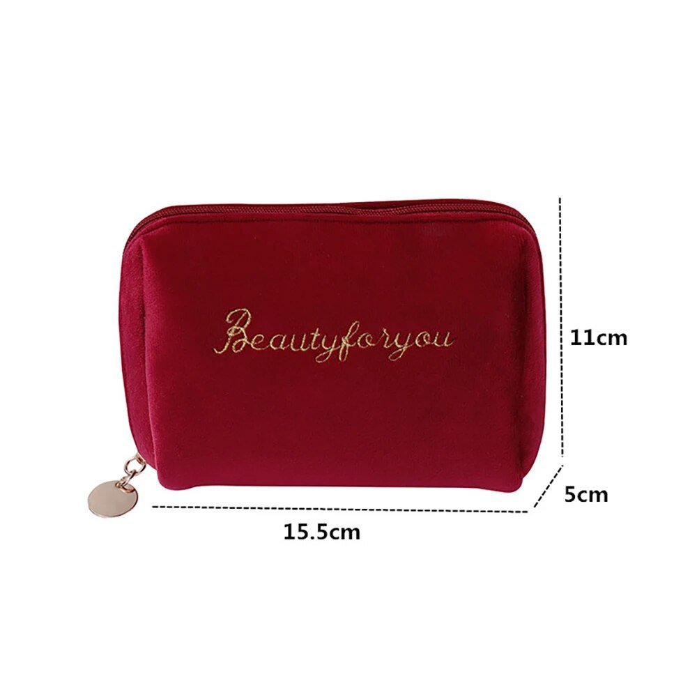 Luxury Soft Makeup Bag