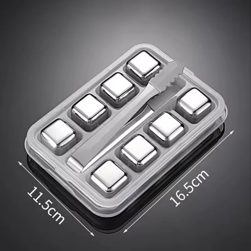 Durable Square Metal Ice Cube Tray