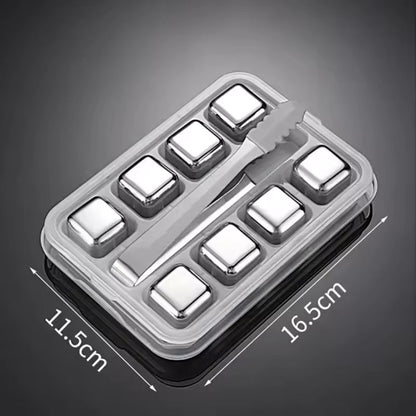 Durable Square Metal Ice Cube Tray