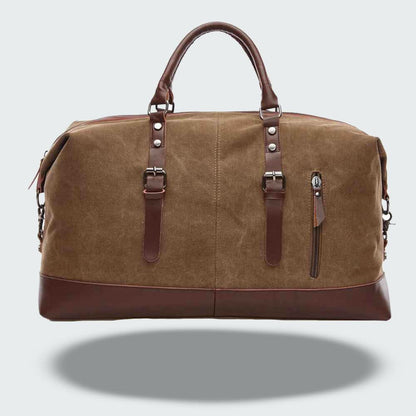 Stylish Leather Travel Duffel Bag 54cm - Befez