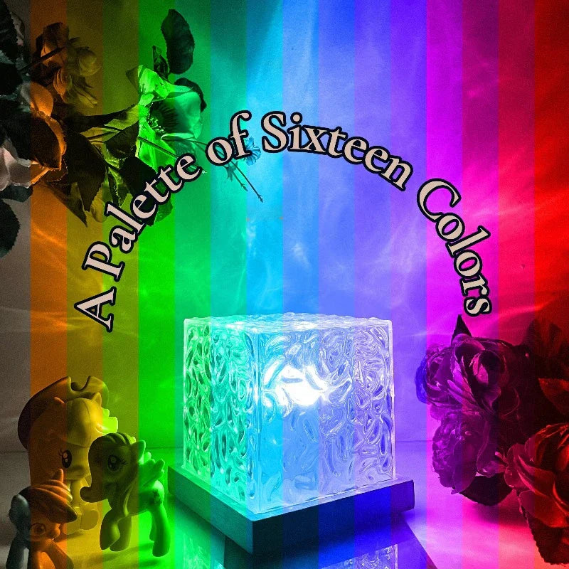 Colorful LED Mood Lamp with 16 Color Options