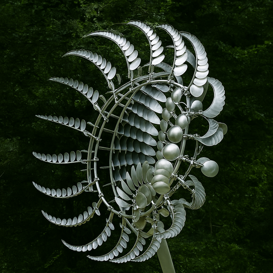 Colorful Metal Yard Wind Spinner Decoration - Befez