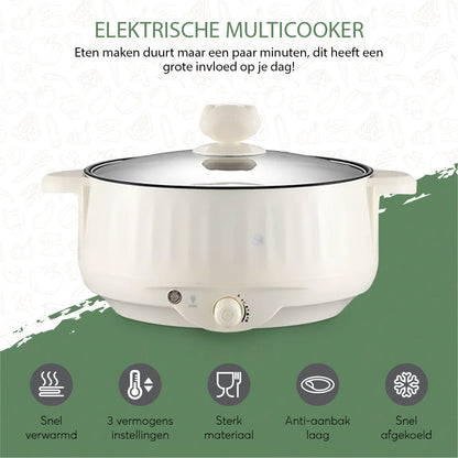 Compact Electric Multi Cooker for Easy Meals