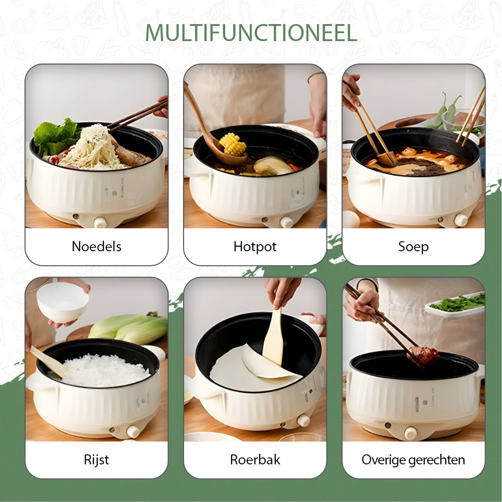 Compact Electric Multi Cooker for Easy Meals