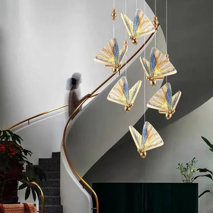 Stylish LED Pendant Light with Beautiful Floral Pattern