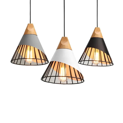 Rustic Metal Hanging Pendant Light