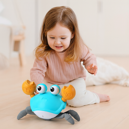 Colorful Crab Baby Music Toy with Lights - Befez