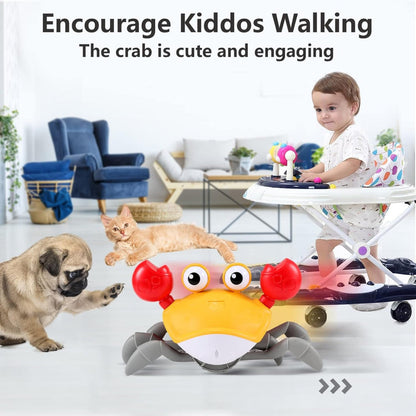 Colorful Crab Baby Music Toy with Lights