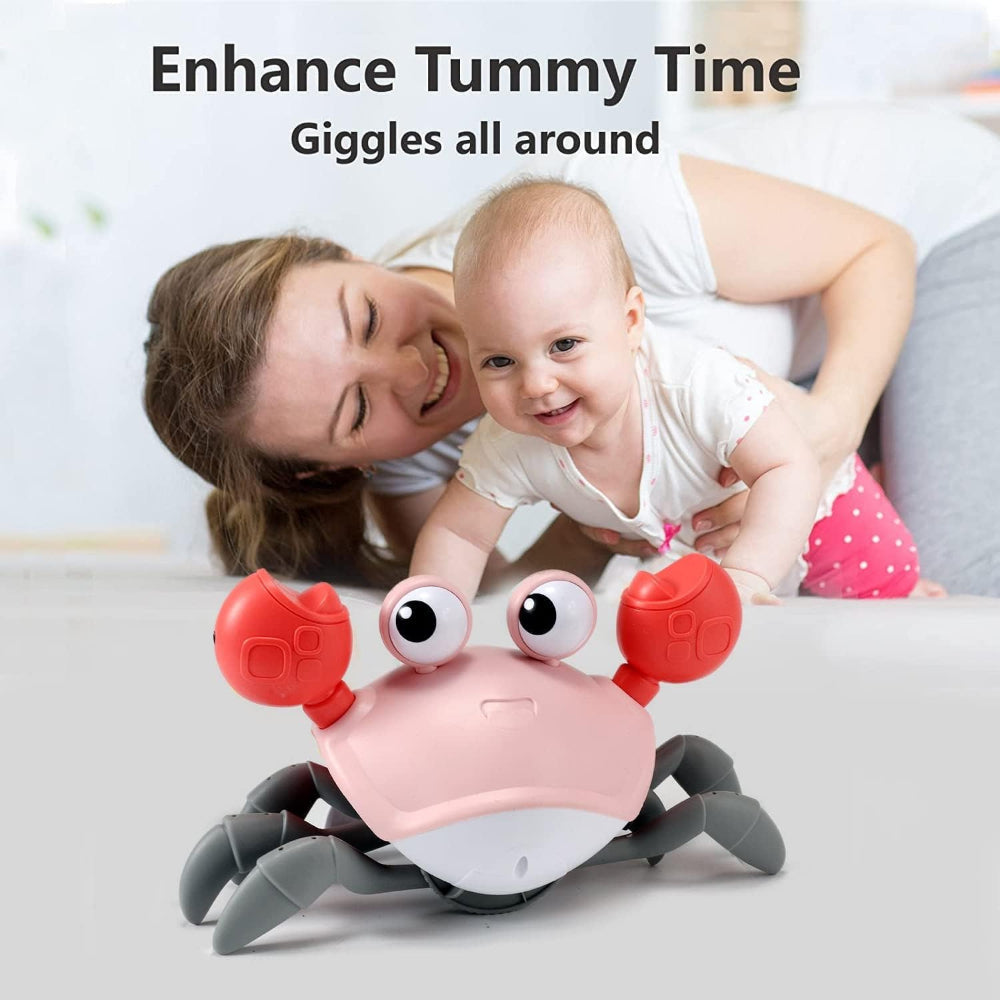 Colorful Crab Baby Music Toy with Lights