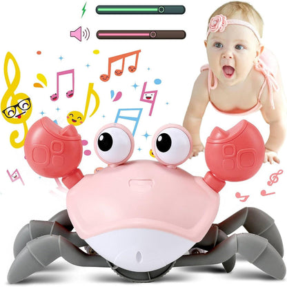 Colorful Crab Baby Music Toy with Lights