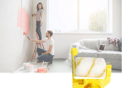 Paint Roller with Cutter Tool