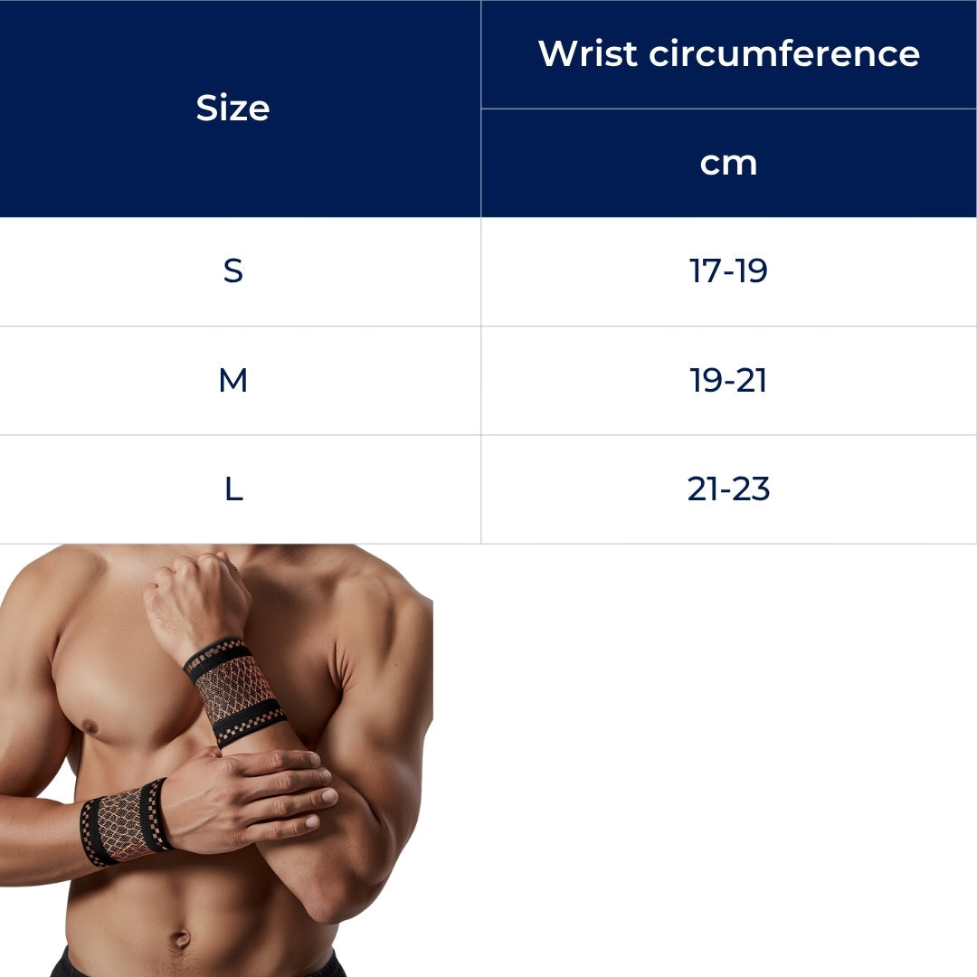 Comfortable Wrist Support Sleeve for Pain Relief