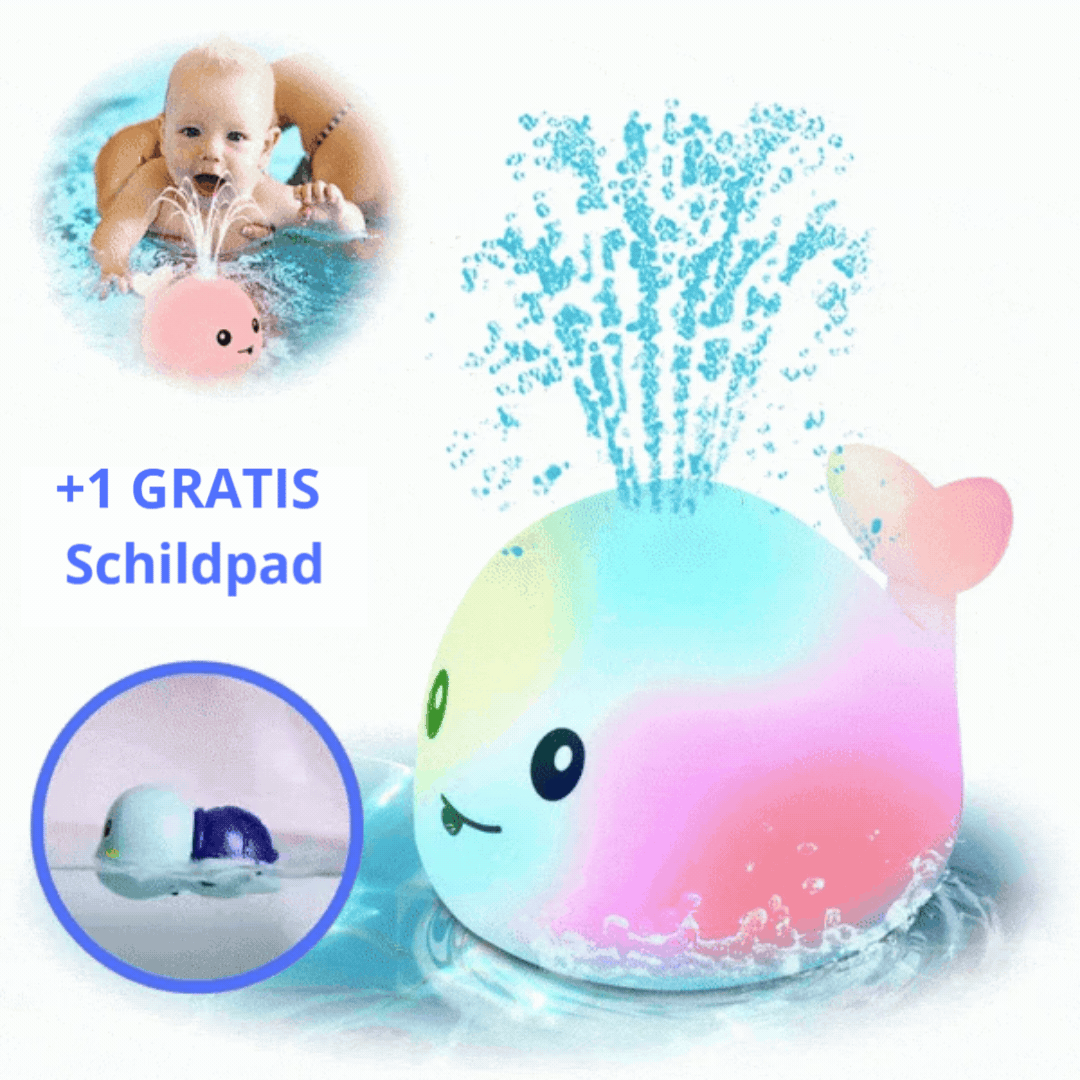 Colorful Whale Bath Time Toy - Befez