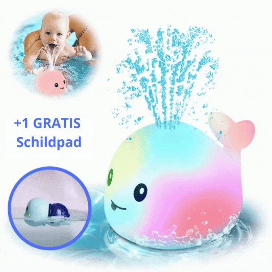 Colorful Whale Bath Time Toy - Befez