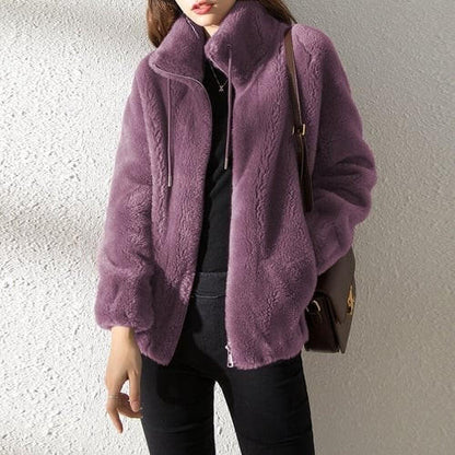 Warm Faux Fur Padded Coat - Befez
