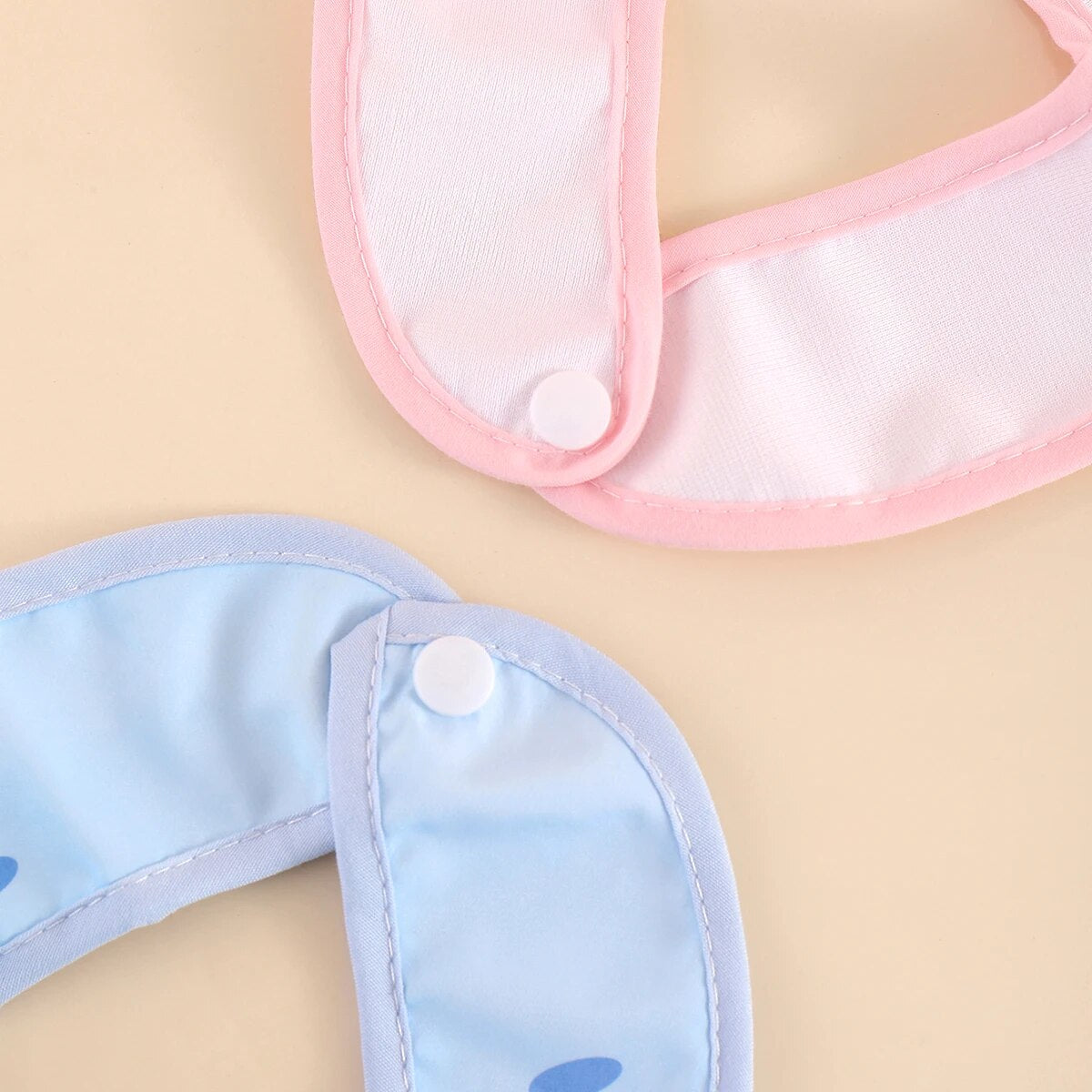 Soft Washable Baby Drool Bibs Set of 5