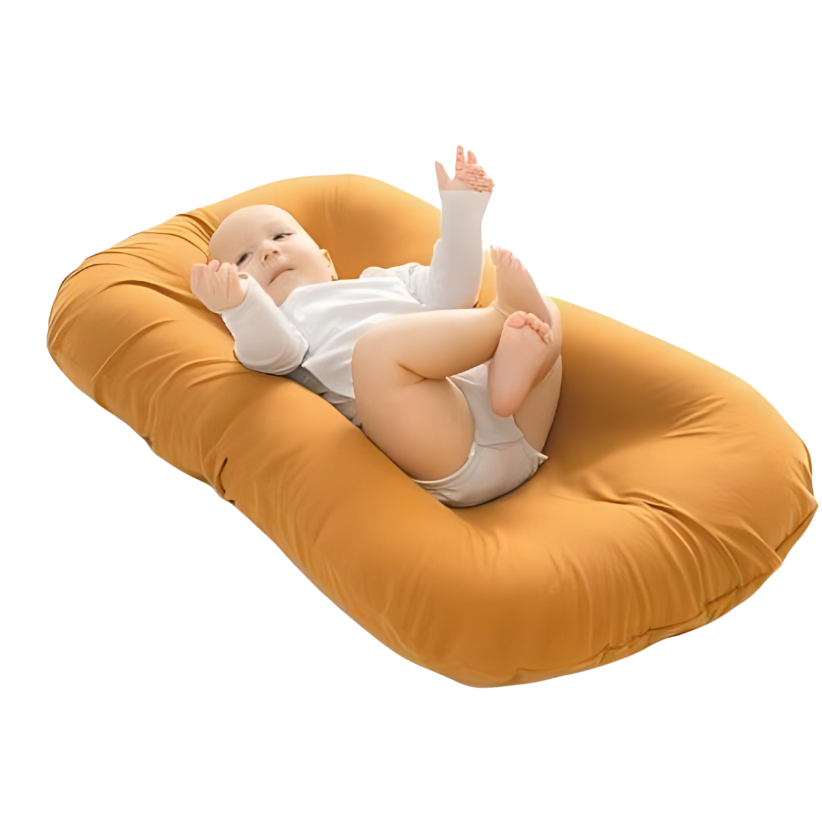 Cozy Baby Lounger | Large Soft Cotton Nest Bed