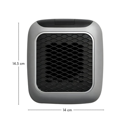 Compact Ceramic Electric Space Heater with Thermostat