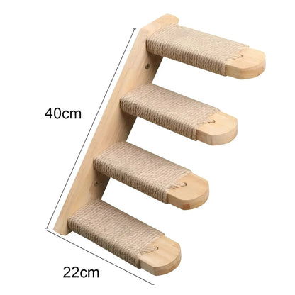 Sturdy Cat Climbing Wall Shelf