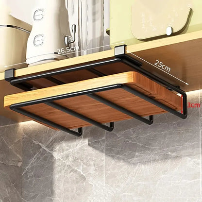 Space Saving Kitchen Hang Organizer - Easy No Drill Install
