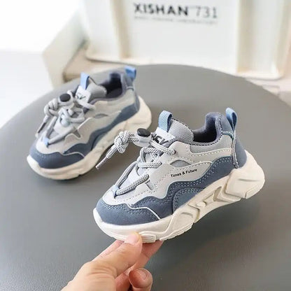 Comfy Kids Running Shoes Mesh Breathable Sneakers