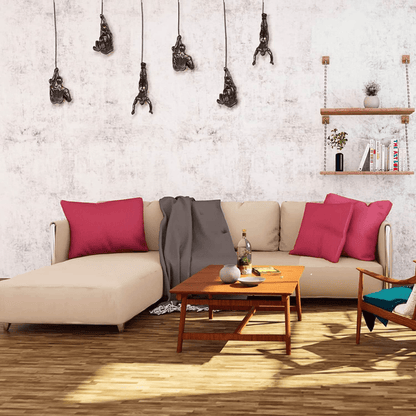 Modern Geometric Metal Wall Art Decoration