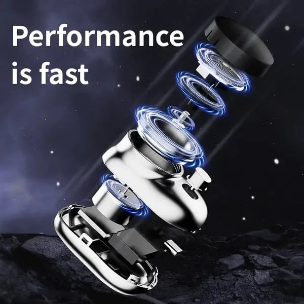 Portable Rechargeable Razor for Close Shave