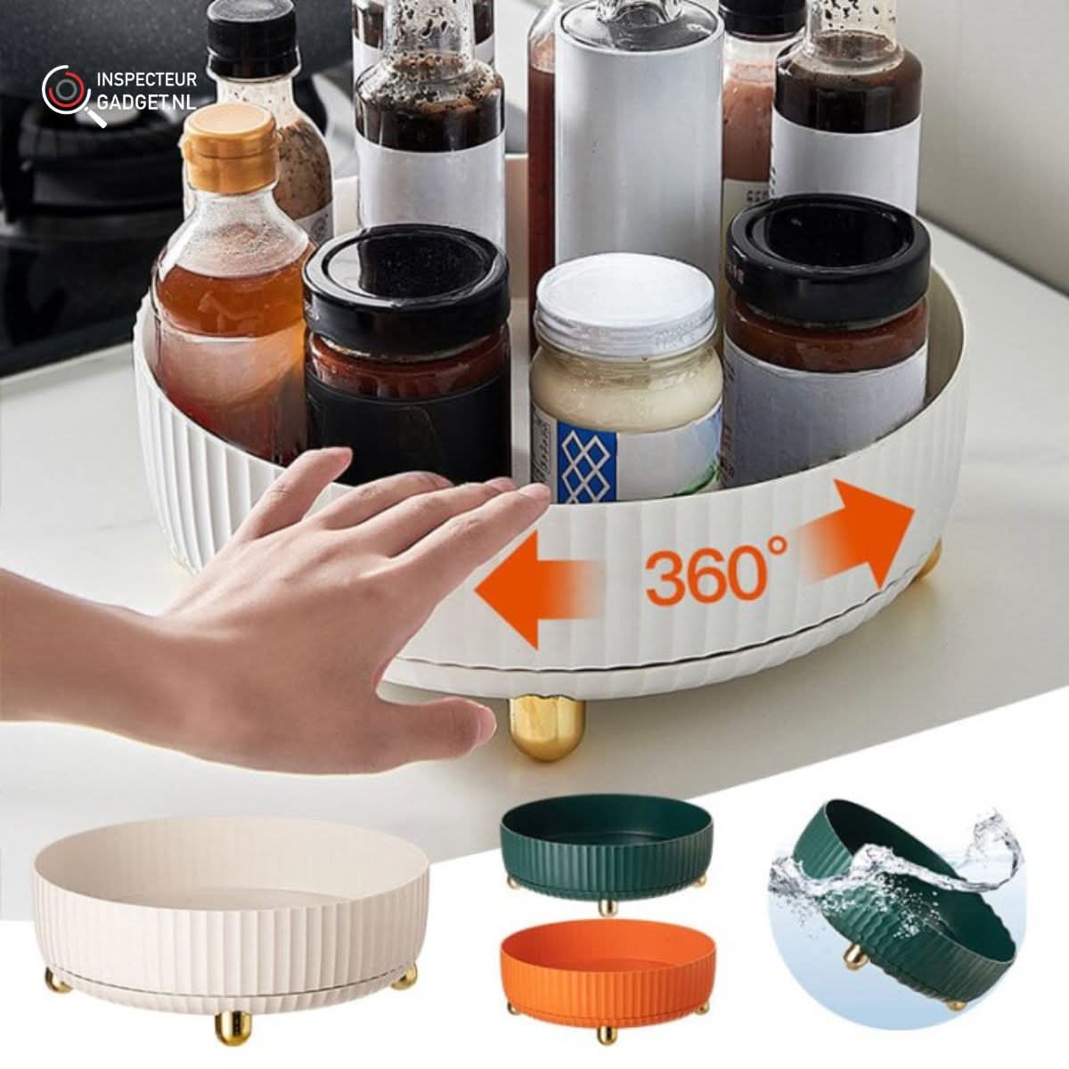 Compact & Versatile Organizer Tray