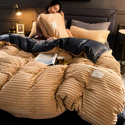 Cozy Plush Flannel Bedding Set