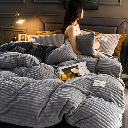 Cozy Plush Flannel Bedding Set