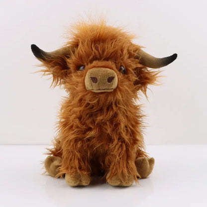 Soft Cuddly Highland Cow Stuffed Toy