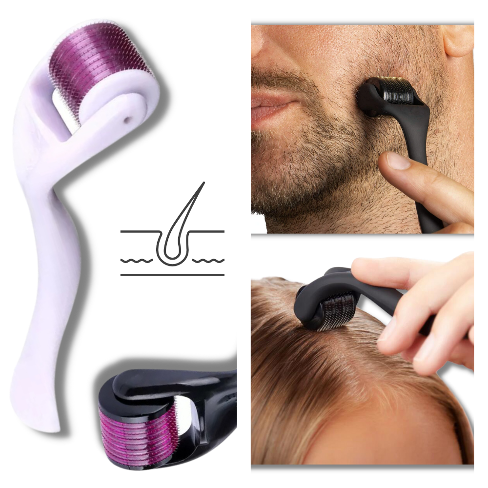 Natural Hair Beard Regrowth Roller Tool - Befez