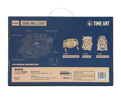 Astronomical Wall Clock Calendar