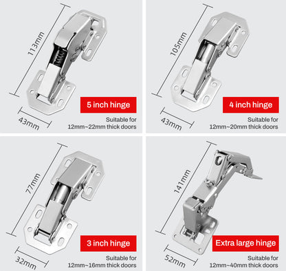 Simple Cabinet Hinges for Easy Door Mounting