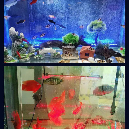 Colorful LED Aquarium Air Bubble Lamp