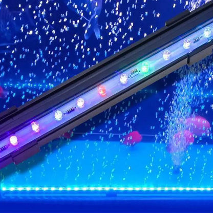 Colorful LED Aquarium Air Bubble Lamp